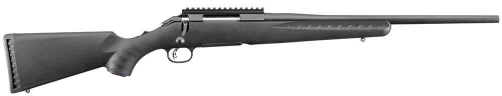 Ruger American Rifle Compact 243 Winchester 18 4+1 Black -img-1