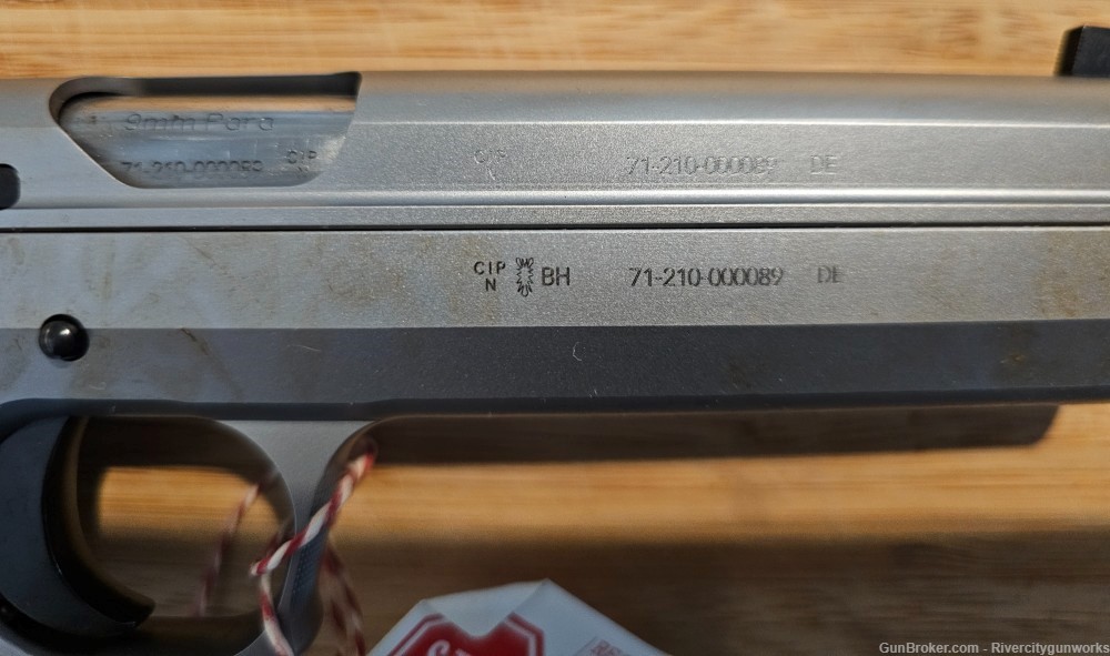 Rare Sig Sauer P210 Super Target 5in 9mm German -img-5