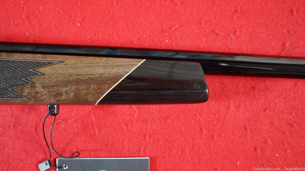 WEATHERBY MARK V DELUXE 28" 340WBY 3 ROUNDS BLUED WALNUT(WEMDX01N340WR8B)-img-20