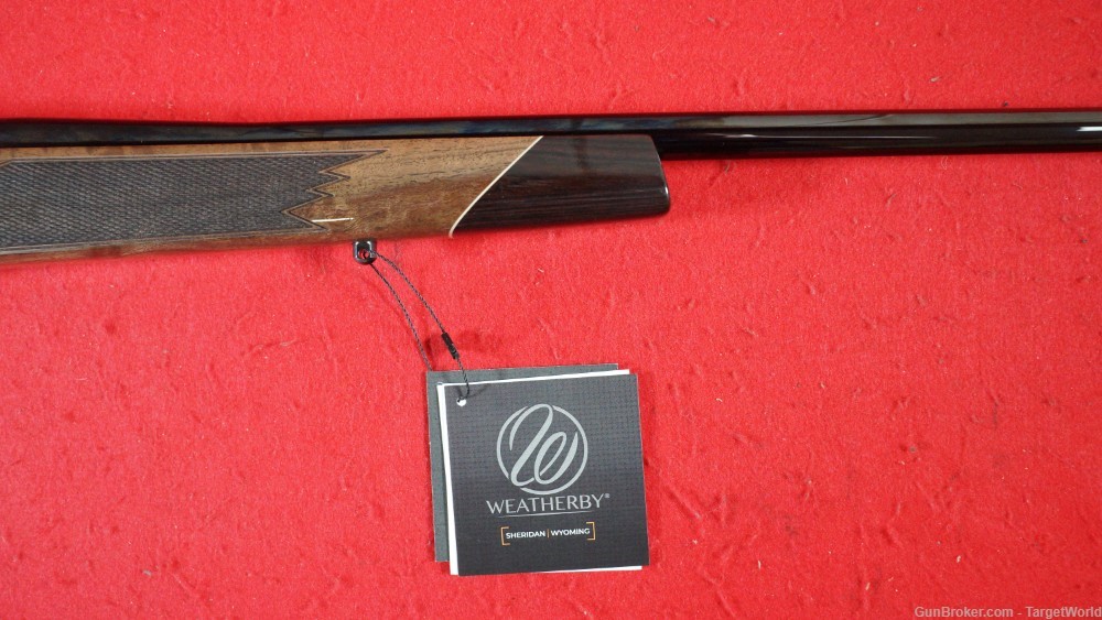 WEATHERBY MARK V DELUXE 28" 340WBY 3 ROUNDS BLUED WALNUT(WEMDX01N340WR8B)-img-8