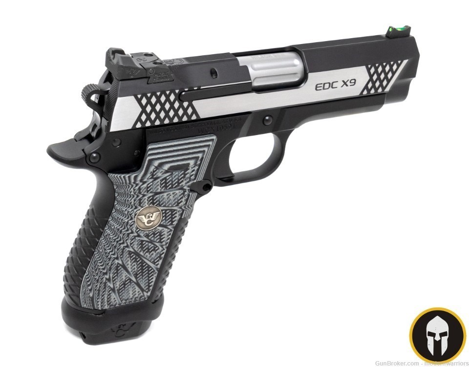 Wilson Combat EDC X9-4" Bbl (9mm) NLR Frame-Magwell-Reverse Two-Tone/Black-img-3