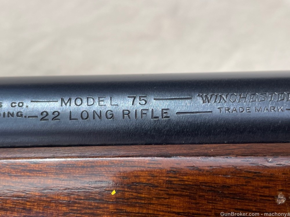 Winchester Model 75 22 LR Target Bolt Action Rifle Very Nice Condition-img-33