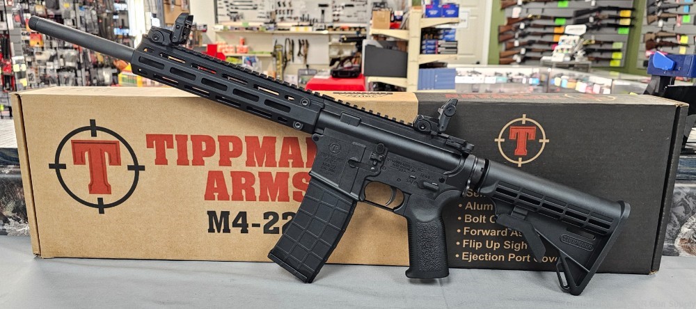 Tippmann Arms M4-22 Range Package 22LR 16" 25RD A101216 AR15 NO CC FEES!-img-0