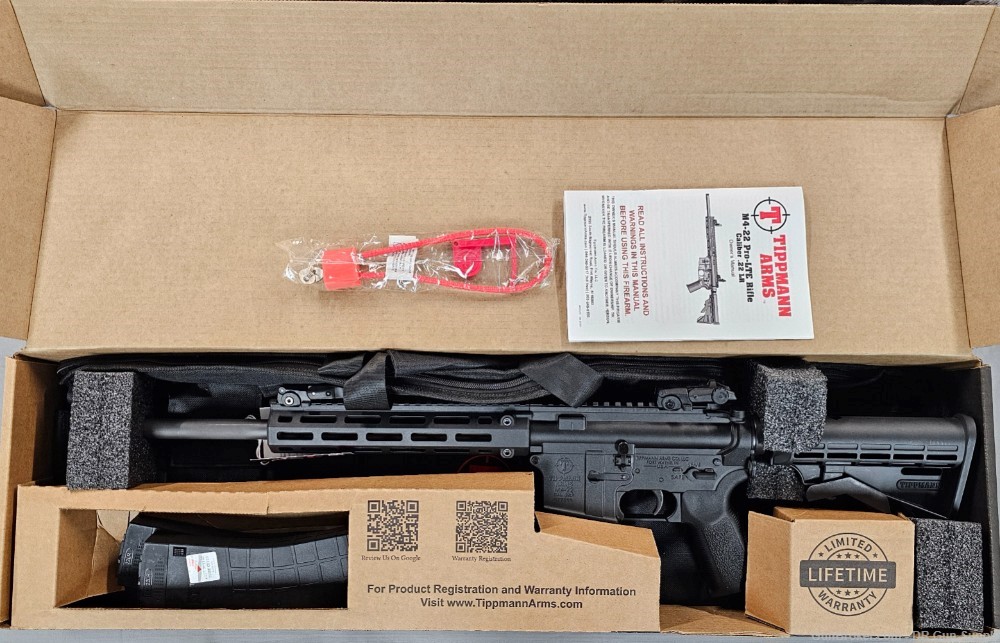 Tippmann Arms M4-22 Range Package 22LR 16" 25RD A101216 AR15 NO CC FEES!-img-2