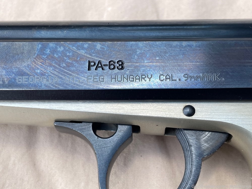 Hungarian PA 63 9mm Makarov Semi Auto Pistol w/ 1 Magazine 2 Tone-img-18