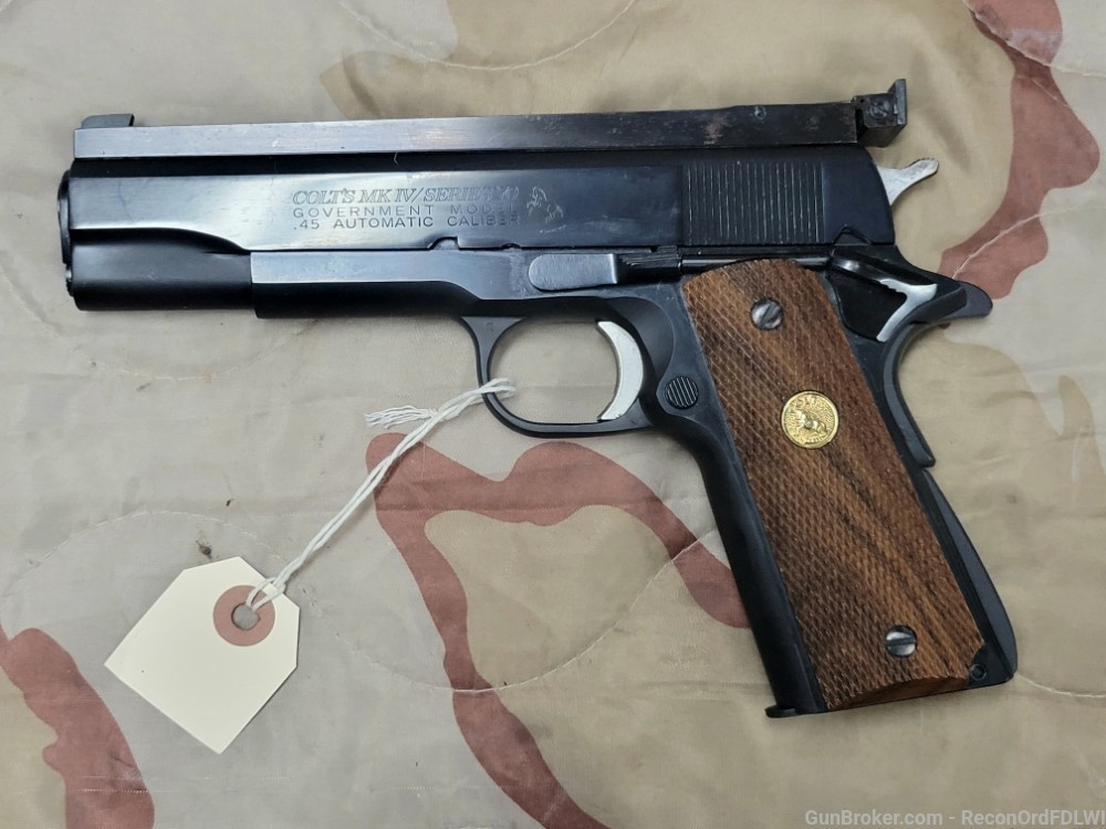 COLT 1911 Mk IV Series 70 Colt-1911 45 ACP, Target 1911 Sights/Trigger! -img-1