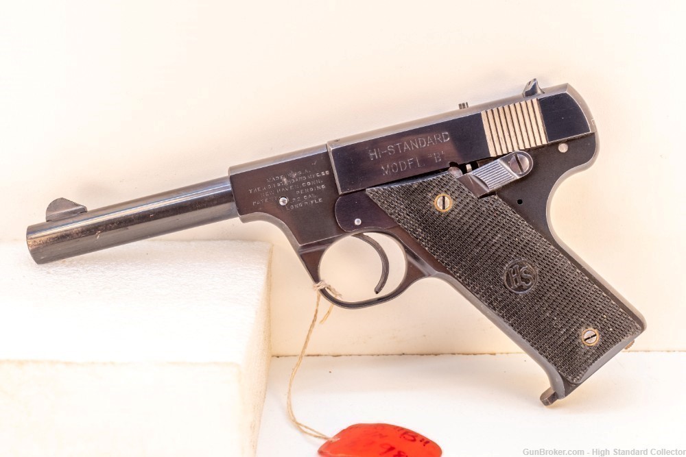 High Standard Model B Type II 4.5" 22LR Pistol -img-0