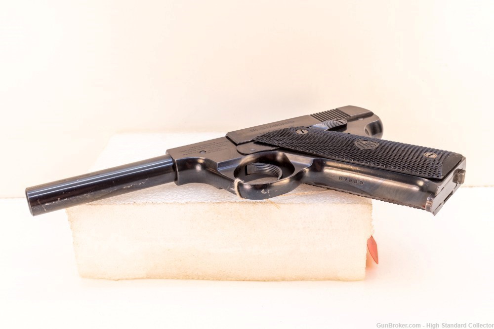 High Standard Model B Type II 4.5" 22LR Pistol -img-1
