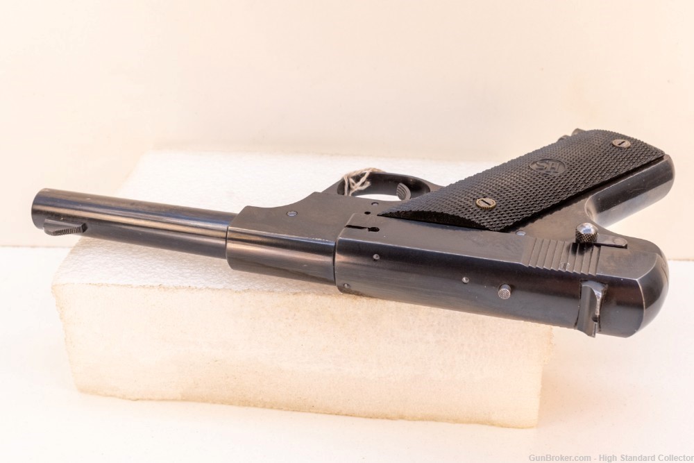 High Standard Model B Type II 4.5" 22LR Pistol -img-2