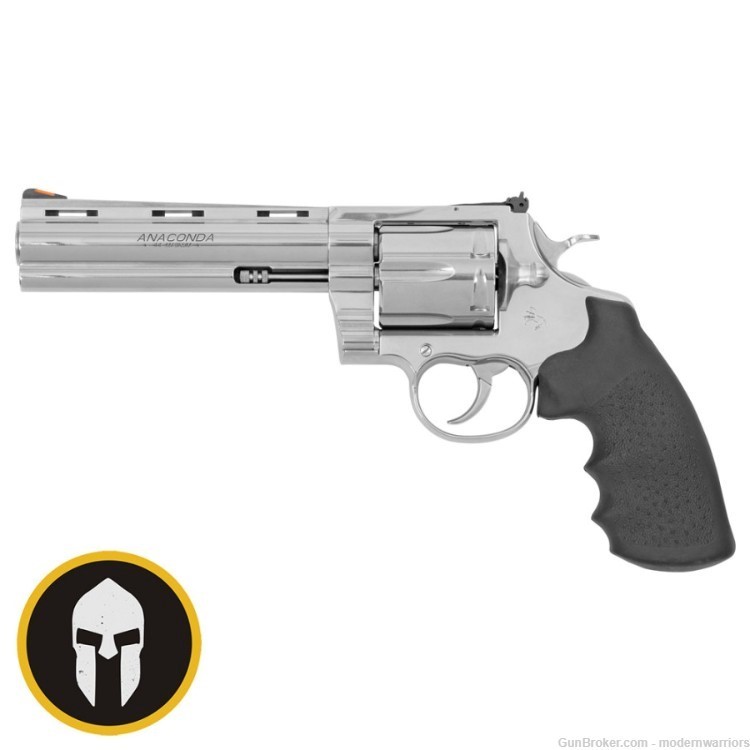 Colt Anaconda - 6" Barrel (.44 Mag) - 6-Shot - Stainless/Black-img-0