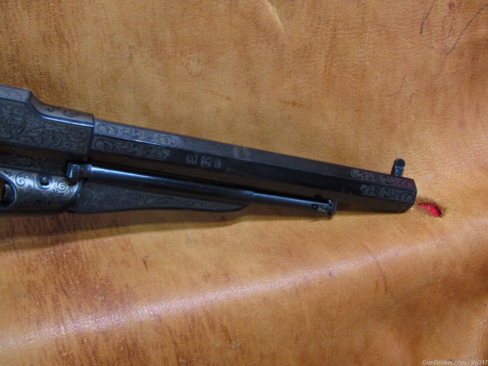 F Lli Pietta 1858 New Army 44 Cal Black Powder Percussion Revolver-img-4