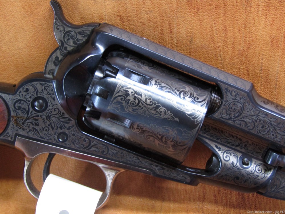 F Lli Pietta 1858 New Army 44 Cal Black Powder Percussion Revolver-img-3