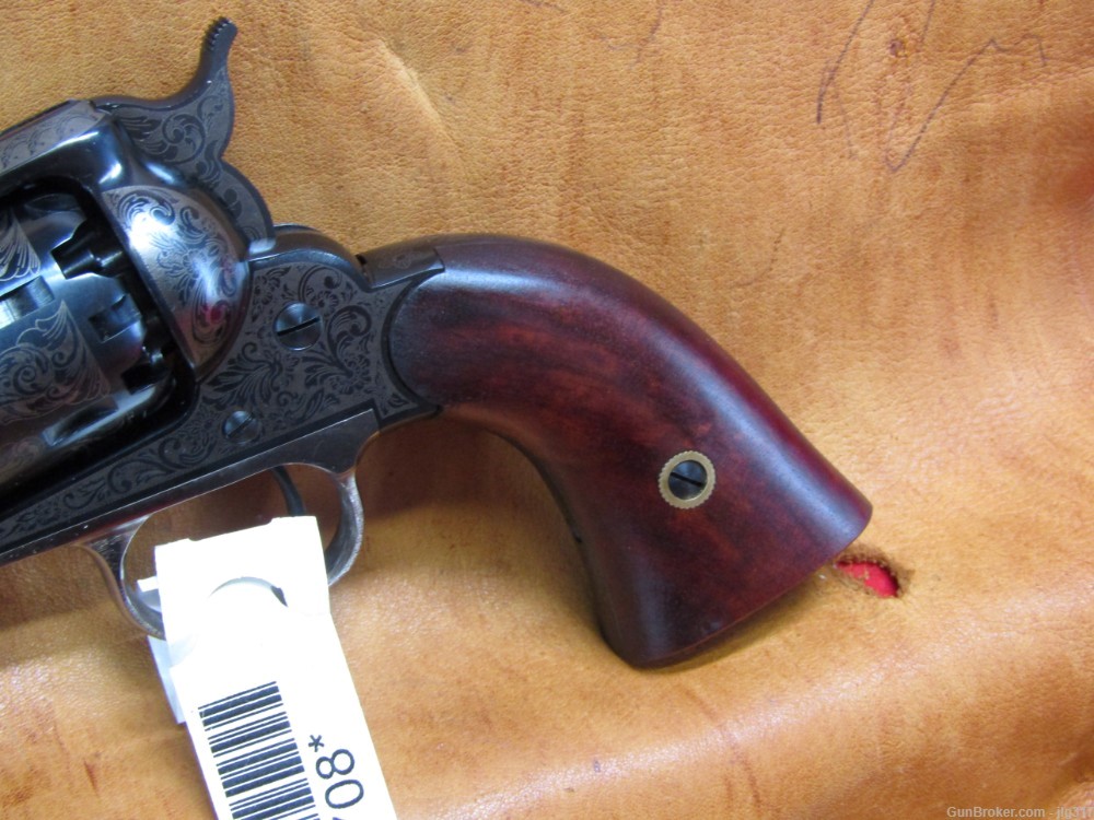 F Lli Pietta 1858 New Army 44 Cal Black Powder Percussion Revolver-img-9