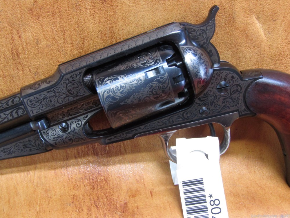 F Lli Pietta 1858 New Army 44 Cal Black Powder Percussion Revolver-img-10