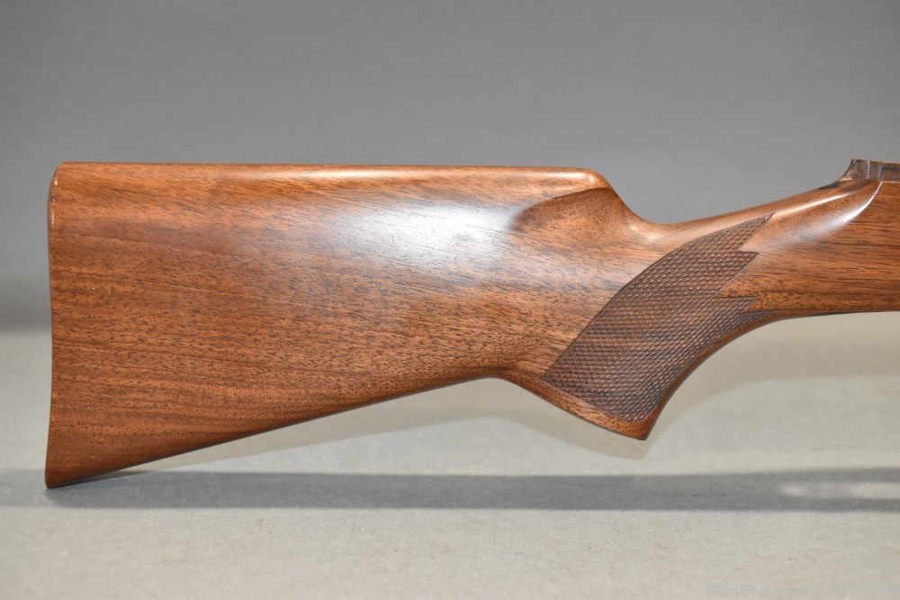 Nice Single Piece Unknown Small Caliber Wood Rifle Stock READ-img-1
