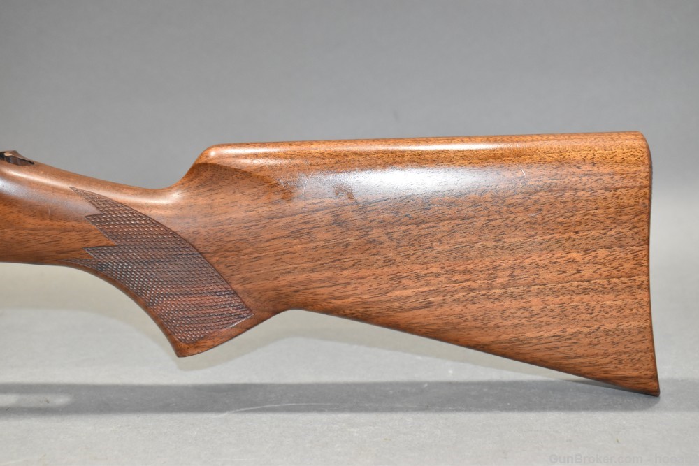 Nice Single Piece Unknown Small Caliber Wood Rifle Stock READ-img-6