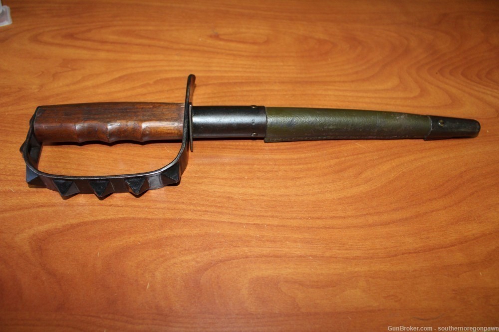 U.S. 1917 Trench Knife Jewell 1918 L.F. & C  Knuckle Duster-img-7