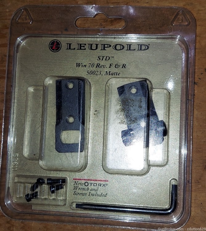 Leupold scope bases Winchester Model 70 50023-img-0