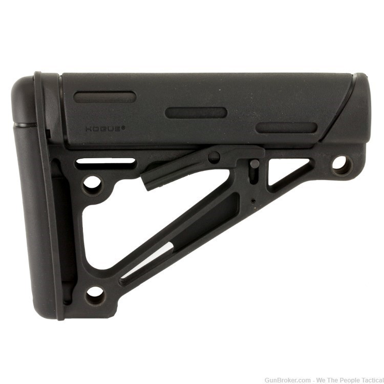 Hogue, AR-15 6-Position Stock, Fits Mil-Spec Buffer Tube Only, Black NEW-img-1