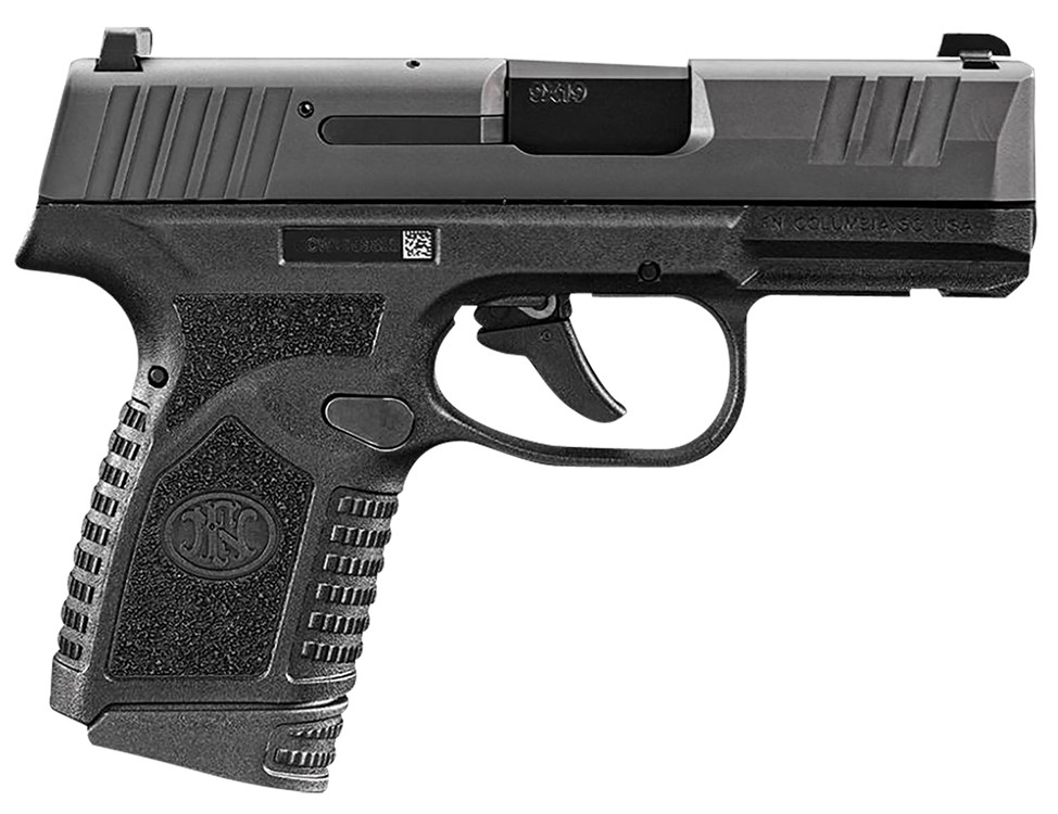 FN America Reflex 9mm 11rd & 15rd 3.3 Black Pistol No Manual Safety -img-1