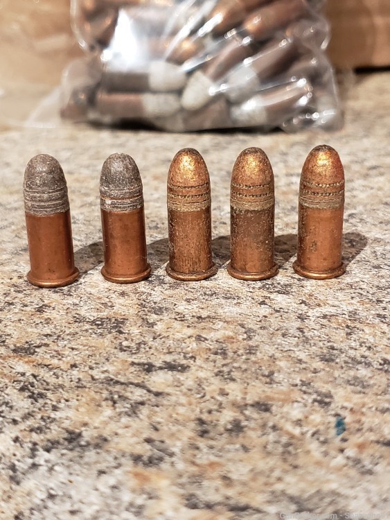 5 round pack 32 short rimfire ammo ammunition mixed Winchester stevens-img-0