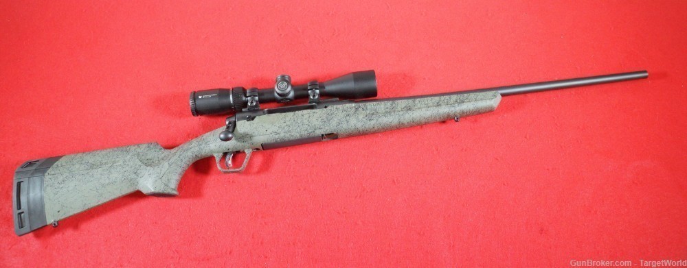 SAVAGE AXIS II XP .270 WINCHESTER WITH 3-9x40MM VORTEX SCOPE SV57628-img-0