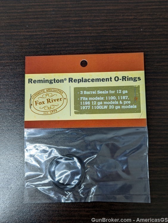Remington Replacement O-Rings 3 PkFits Models: 1100, 1187, 1196, 12ga Mode-img-0