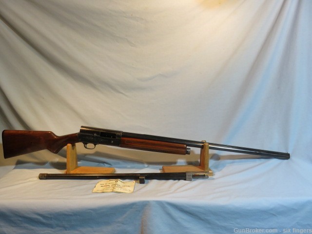 Browning A5 12 ga., 28" bl. w/extra barrel-img-8