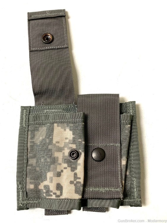SET OF 2 - ACU 40MM GRENADE Double POUCH US Army USGI MOLLE NEW-img-3