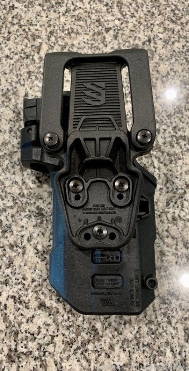 Glock 17/19/22/23/31/32 with TLR-1 Blackhawk T-Series L3D RDS Duty Holster-img-1