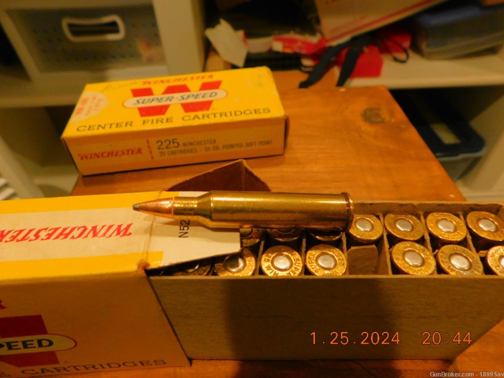 WINCHESTER SUPER SPEED in .225 Win 55 Grn. 40 RNDS, 2 BOXES -img-4