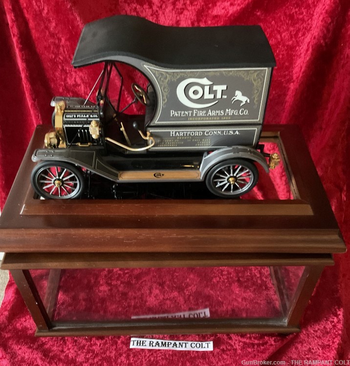 Franklin Mint Colt Model T 10" Diecast 1:16 Scale Die Cast Truck Glass Case-img-0