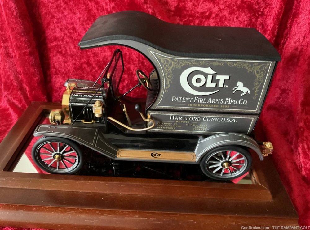 Franklin Mint Colt Model T 10" Diecast 1:16 Scale Die Cast Truck Glass Case-img-5