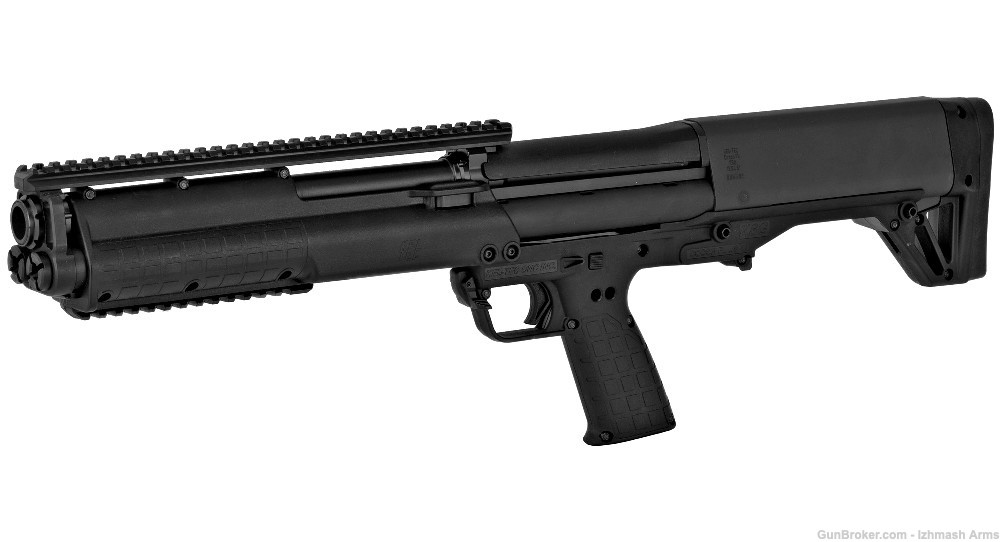 Kel-Tec KSG Pump Action Shotgun, 12 Gauge 3'' Chamber, 18.5'' Barrel, Black-img-0