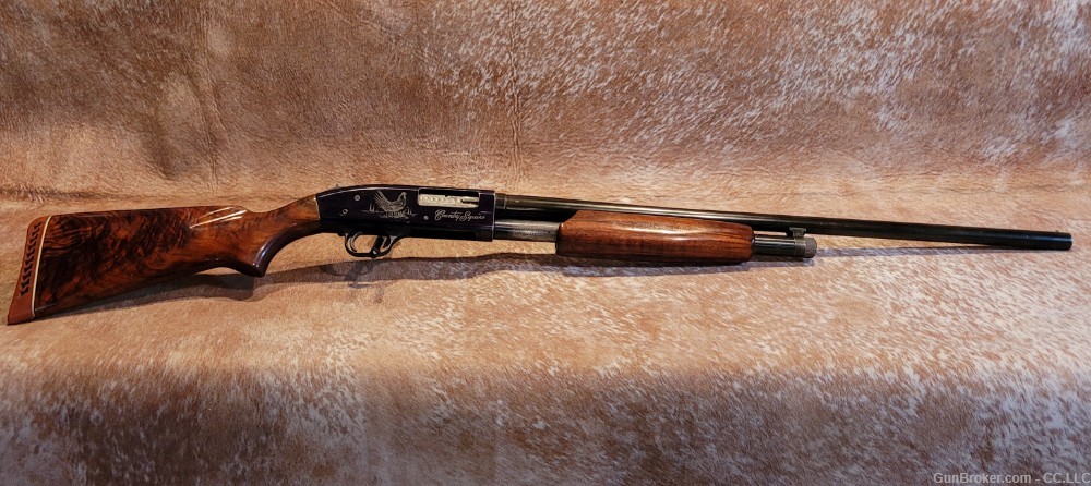 Mossberg 500 12ga Engraved Country Squire-img-0