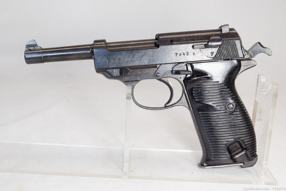 WHALTHER  P-38 PISTOL CYQ BY SPREEWERK BROUGHT BACK  WWII MATCHING NUMBERS-img-1