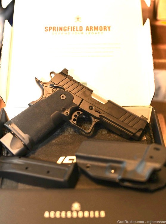 Springfield Armory 1911 DS Prodigy 9mm 4.5in with IWB Holster-img-2