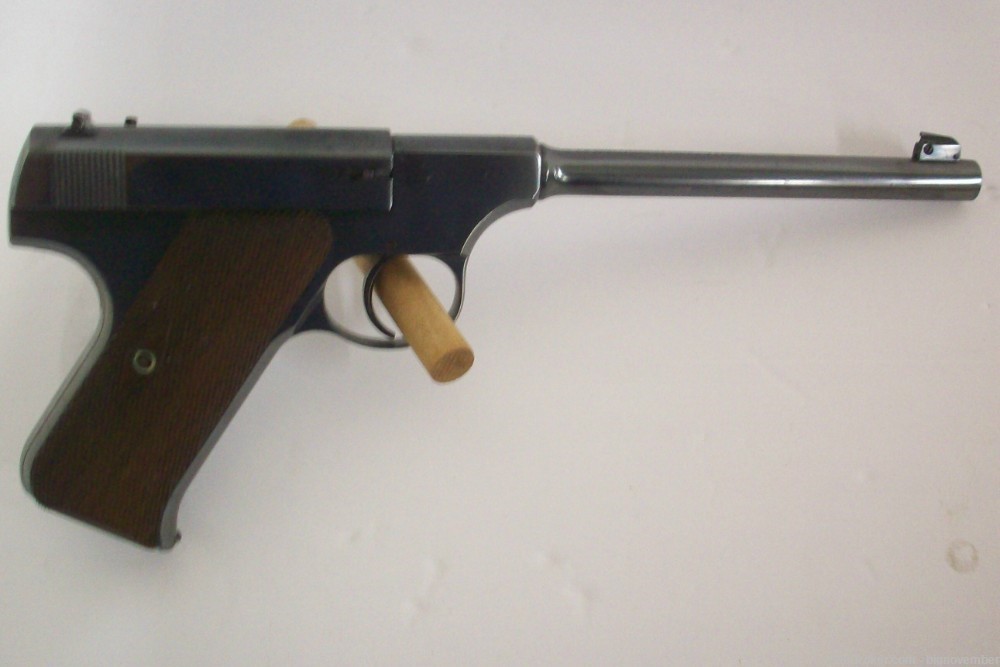 Early Colt Pre-Woodsman Semi-Auto Target Pistol in 22 LR-img-1
