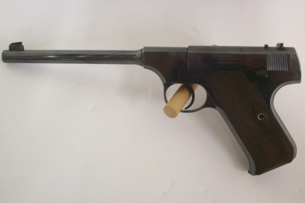 Early Colt Pre-Woodsman Semi-Auto Target Pistol in 22 LR-img-0