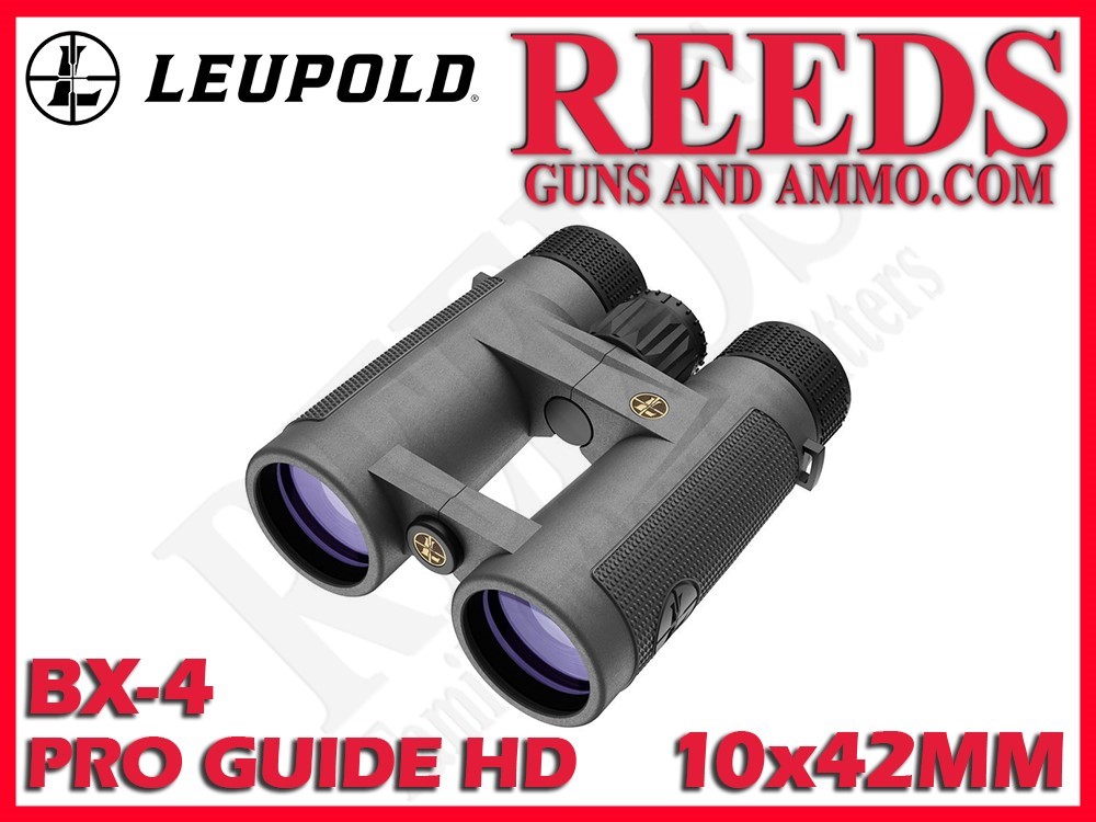 Leupold BX-4 Pro Guide HD 10x42mm Binoculars Shadow Gray 172666-img-0