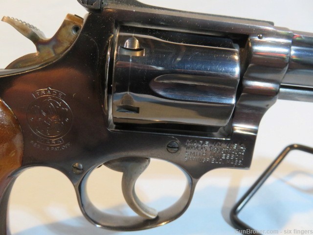 Smith & Wesson Model 14-3 (K-38 Target Masterpiece) .38 spl.  6" bl.-img-8