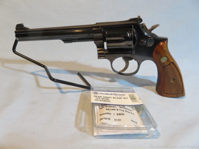 Smith & Wesson Model 14-3 (K-38 Target Masterpiece) .38 spl.  6" bl.-img-0