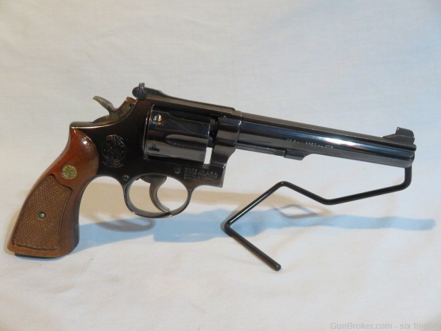 Smith & Wesson Model 14-3 (K-38 Target Masterpiece) .38 spl.  6" bl.-img-6