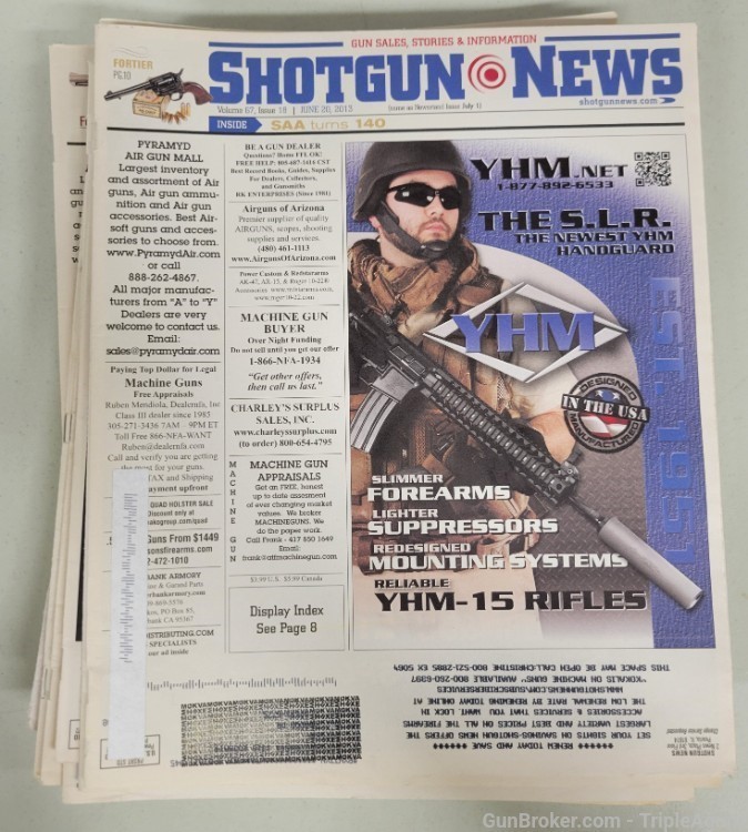 Shotgun News lot of 14 issues from May through December 2013-img-0