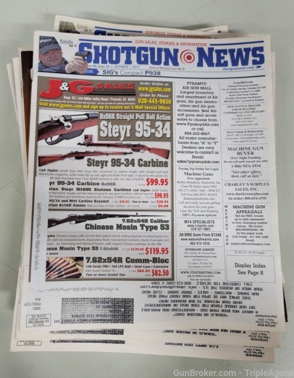 Shotgun News lot of 17 issues from July through December 2012-img-0