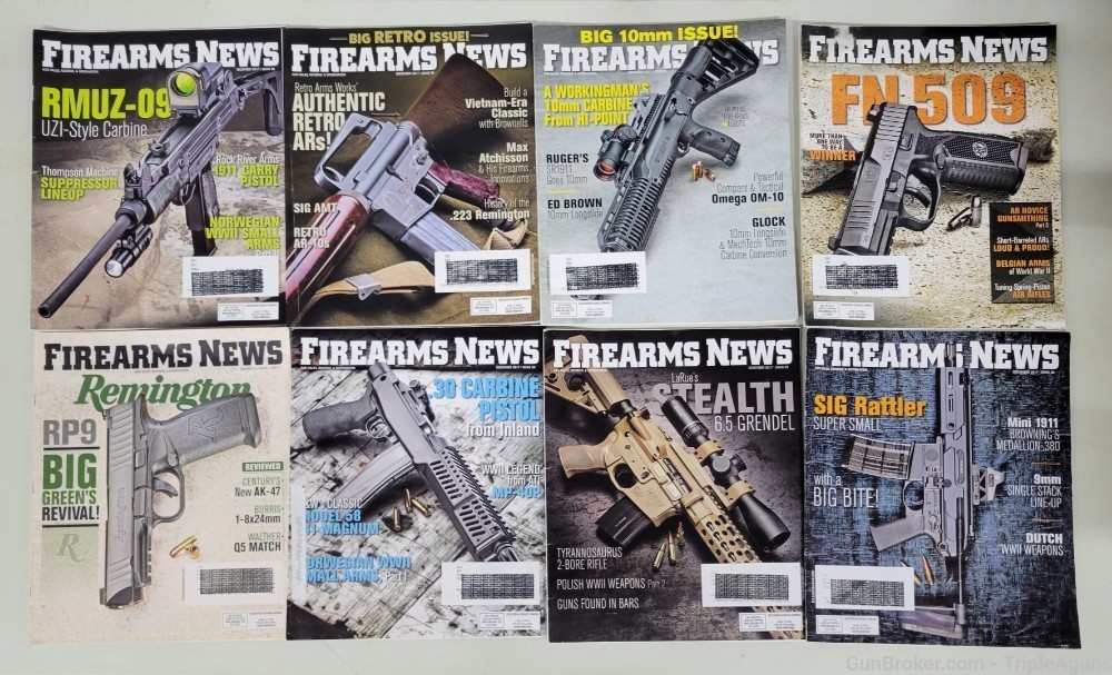 Firearms News lot of 23 issues from 2017-img-3