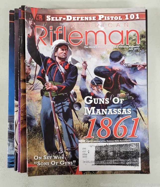 American Rifleman magazine lot of 17 issues-img-0