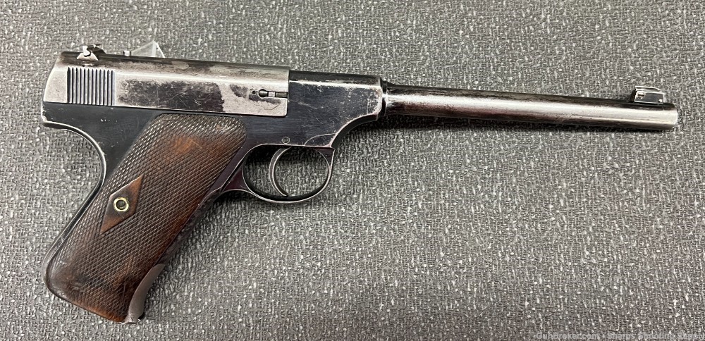 Colt Pre-Woodsman Automatic .22LR Pistol Rare Grips-img-2