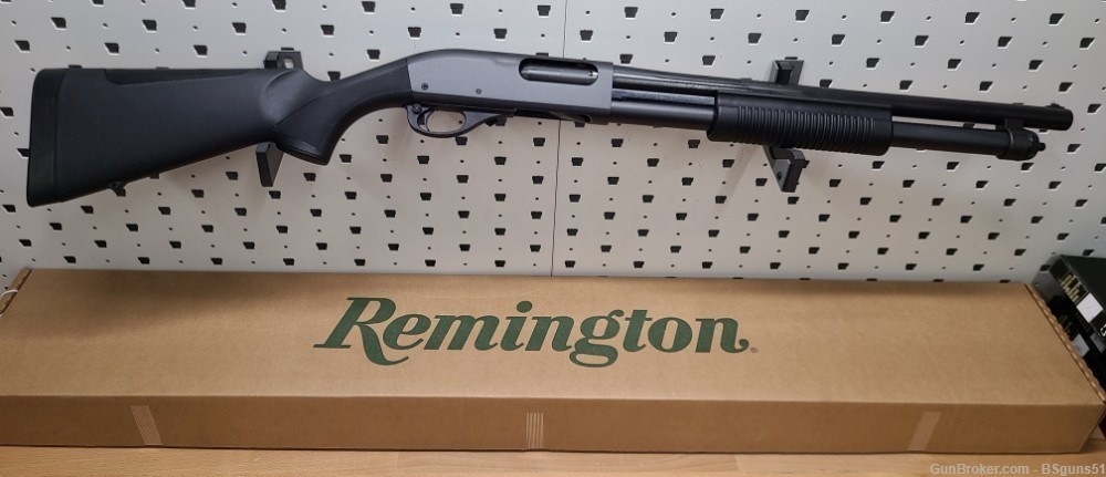 Remington R25077 870 Express Tactical 12 Gauge 3" 18.50" 6+1 Black Syn-img-0