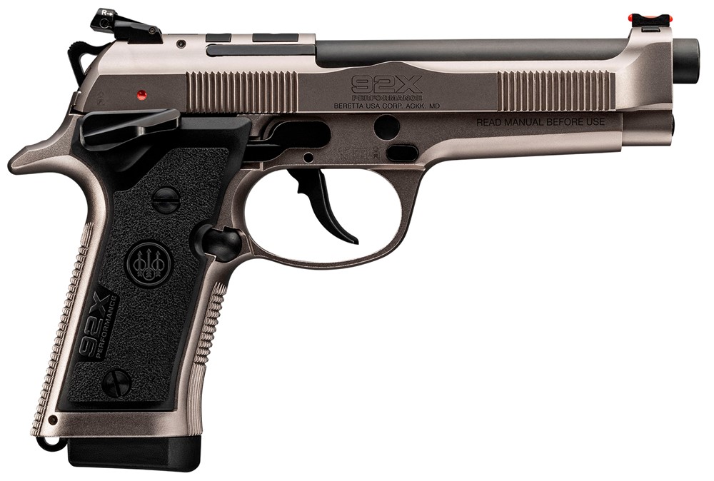 Beretta USA 92X Performance Defensive 9mm Luger Pistol,  4.90 10+1 Gray Nis-img-0